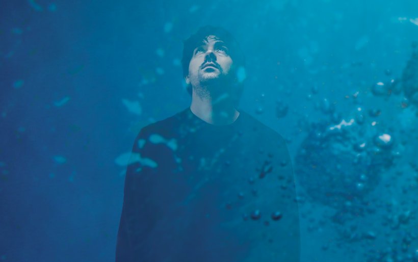 Sam Borrello underwater cover shot